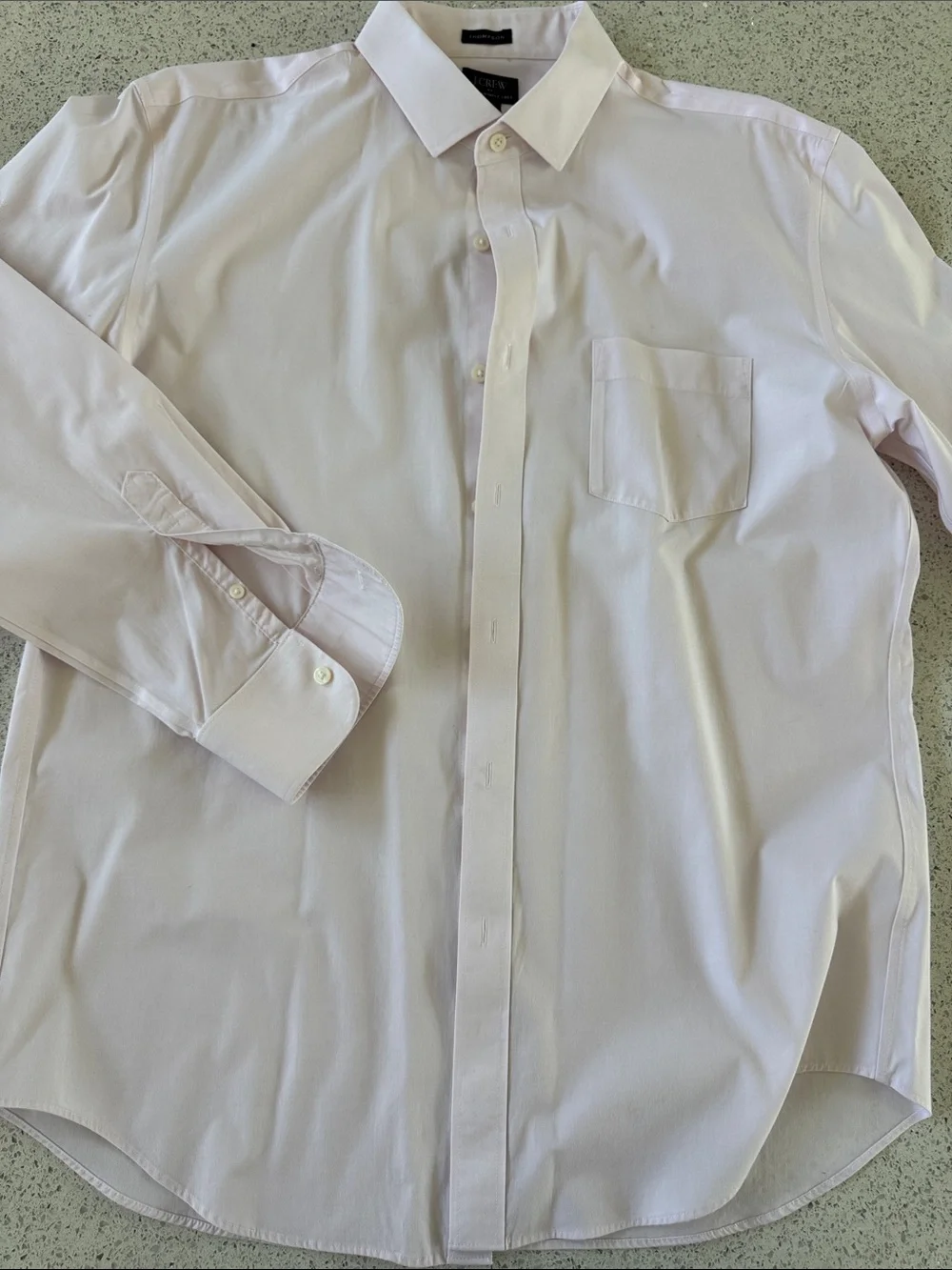 J. Crew Light Pink Men's Dress Shirt